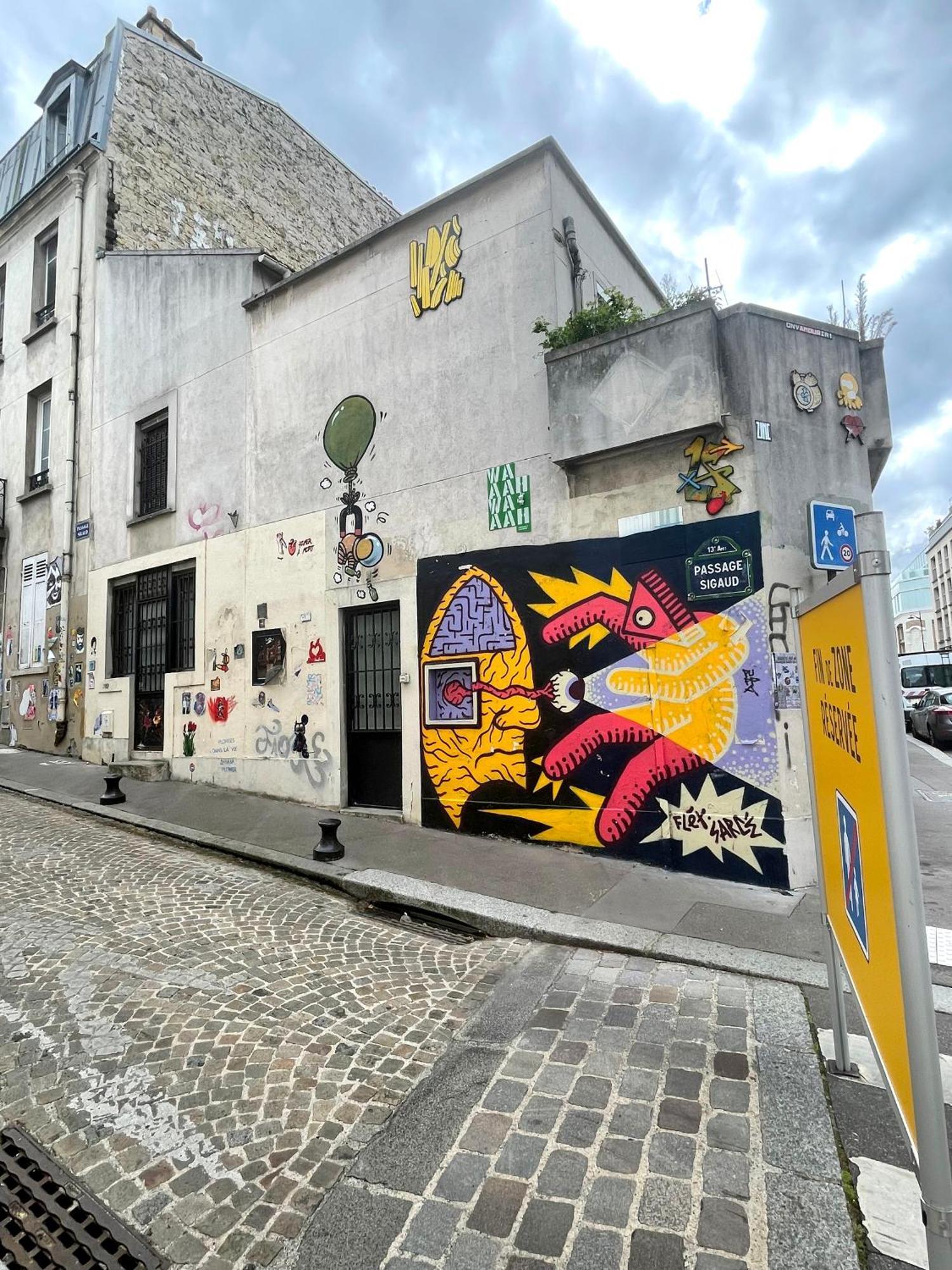 Studio Paris 13 Quartier Butte-Aux-Cailles 외부 사진